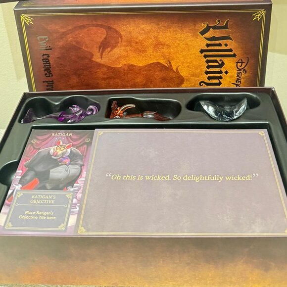 COPY - DISNEY Villainous: Evil Comes Prepared Board Game - LIKE NEW - Picture 4 of 4